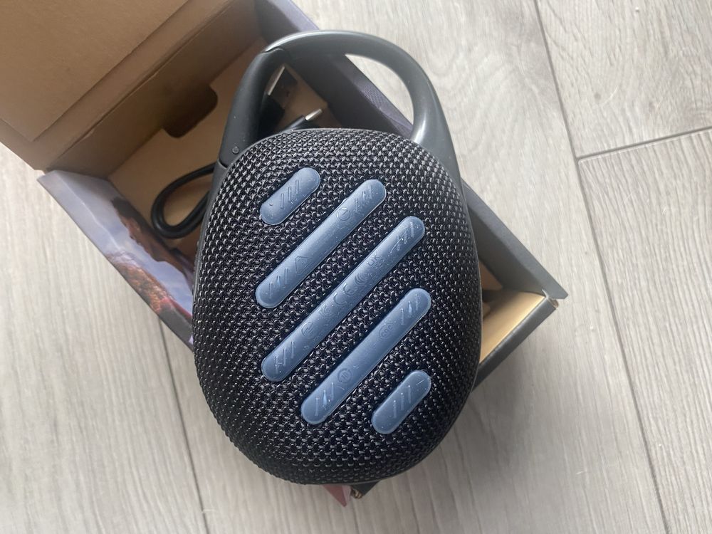 Oryginalny Przenośny Głośnik Bluetooth JBL Clip 5 Czarny