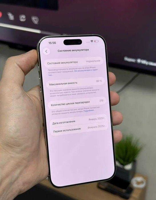 iPhone 16 Pro Max, 256 ГБ, SIM + eSIM