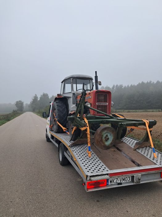 Pomoc drogowa lawetą autolaweta holowanie transport do 5 ton