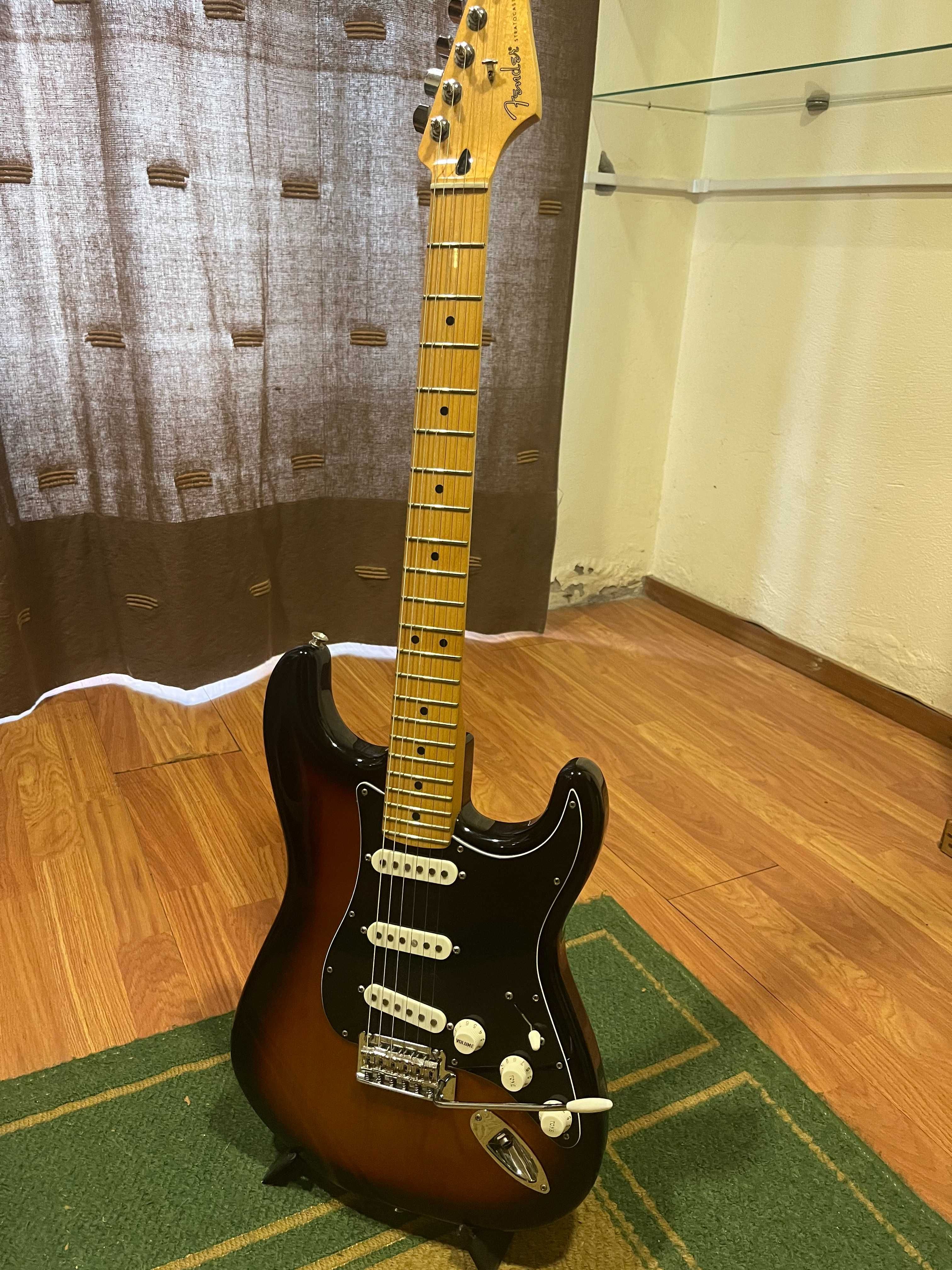 Fender Stratocaster Player + Upgrades + Guilmour Switch Mod