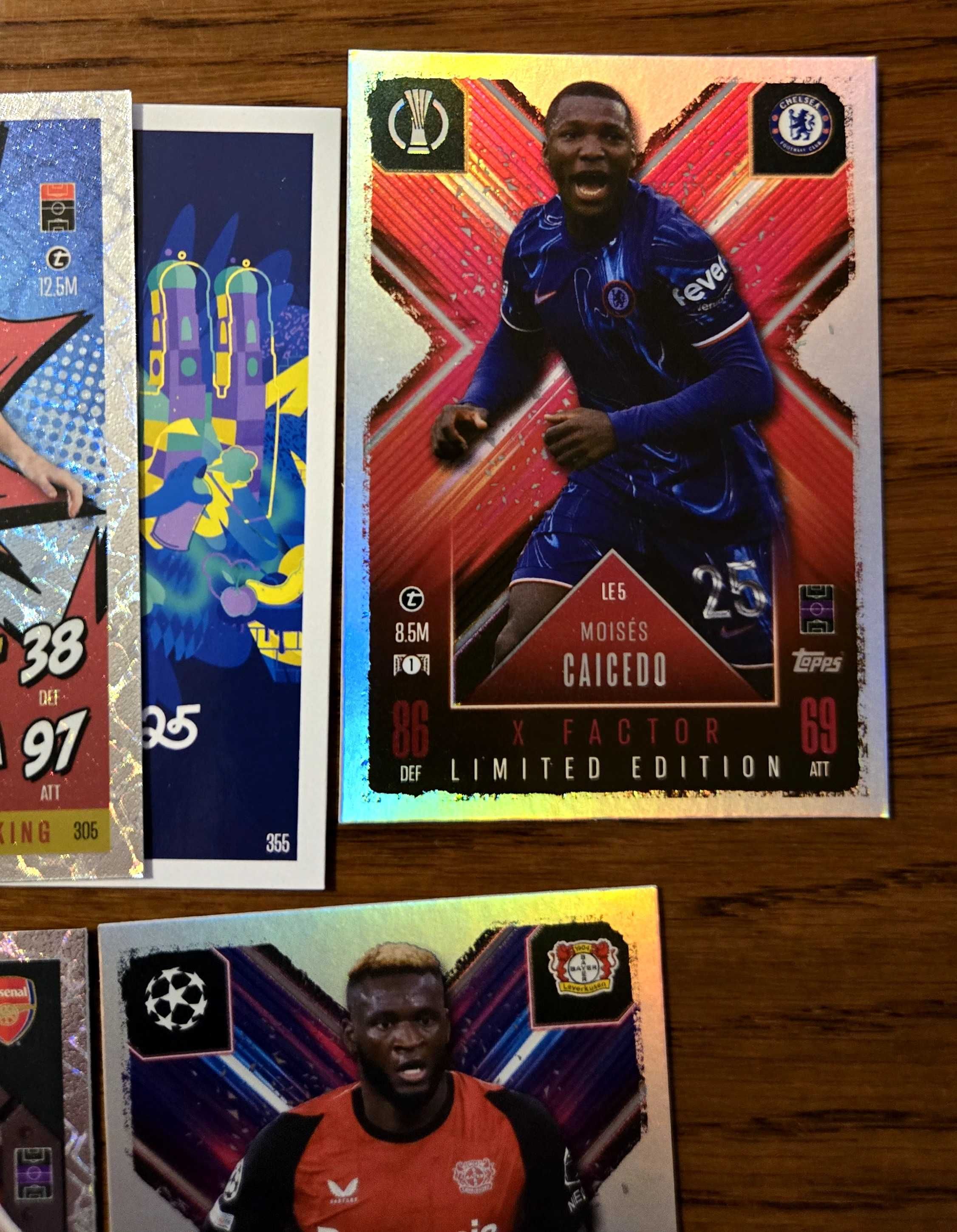 Zestaw kart topps match attax extra 2024/2025