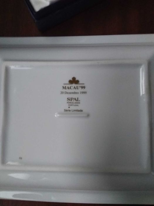 Porcelana da Spal comemorativa Macau 1999