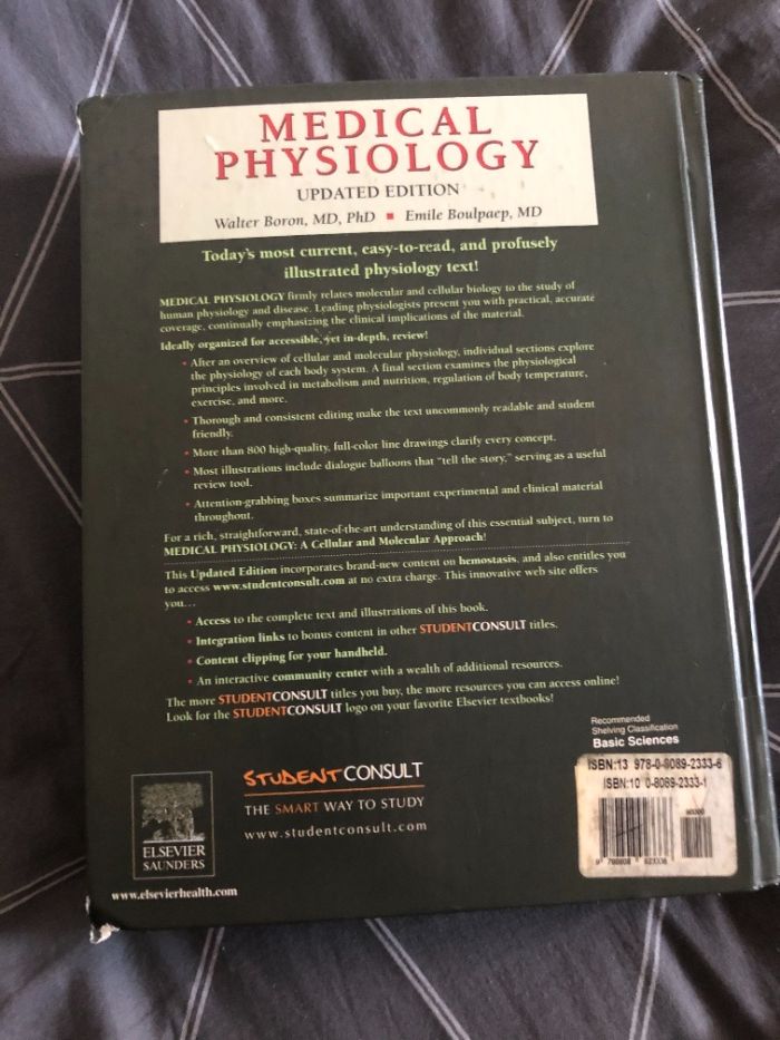 Boron Medical Physiology Versão em Inglês