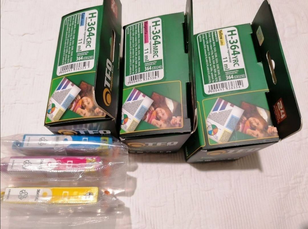 Tusz Toner Kartridż Drukarka HP DJ Photo Smart Office Jet 11 ml Kolor