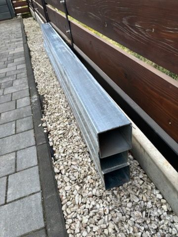 Słupek ocynk 100x100x2