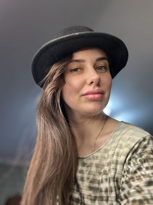 Фетрова шапка шляпа 56-58 розмір