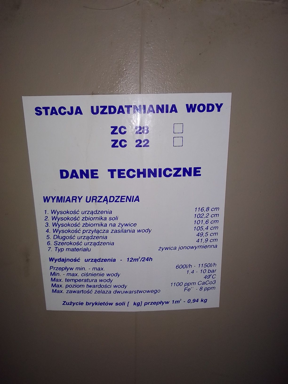 Stacja uzdatniania wody ecowater systems