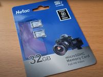 Карта пам'яті Netac 32Gb P500 microSD, (2 шт. в пачці) / є інші моделі