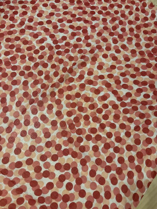 Szal / apaszka w kolorowe grochy