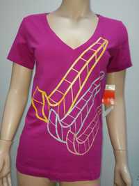 Koszulka damska NIKE t-shirt bawełniany M38 różowa krótki rękaw BL0184