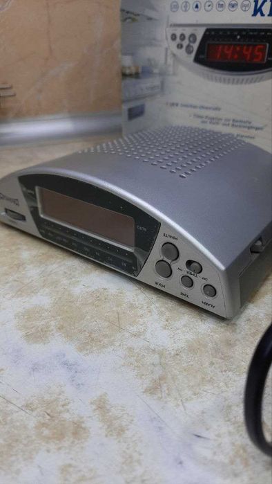 Радио часы будильник