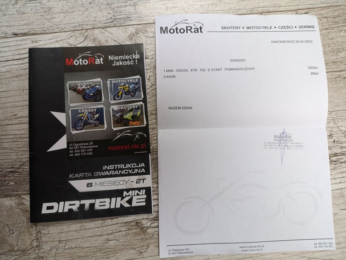 Mini Cross 50 cmm dla dzieci