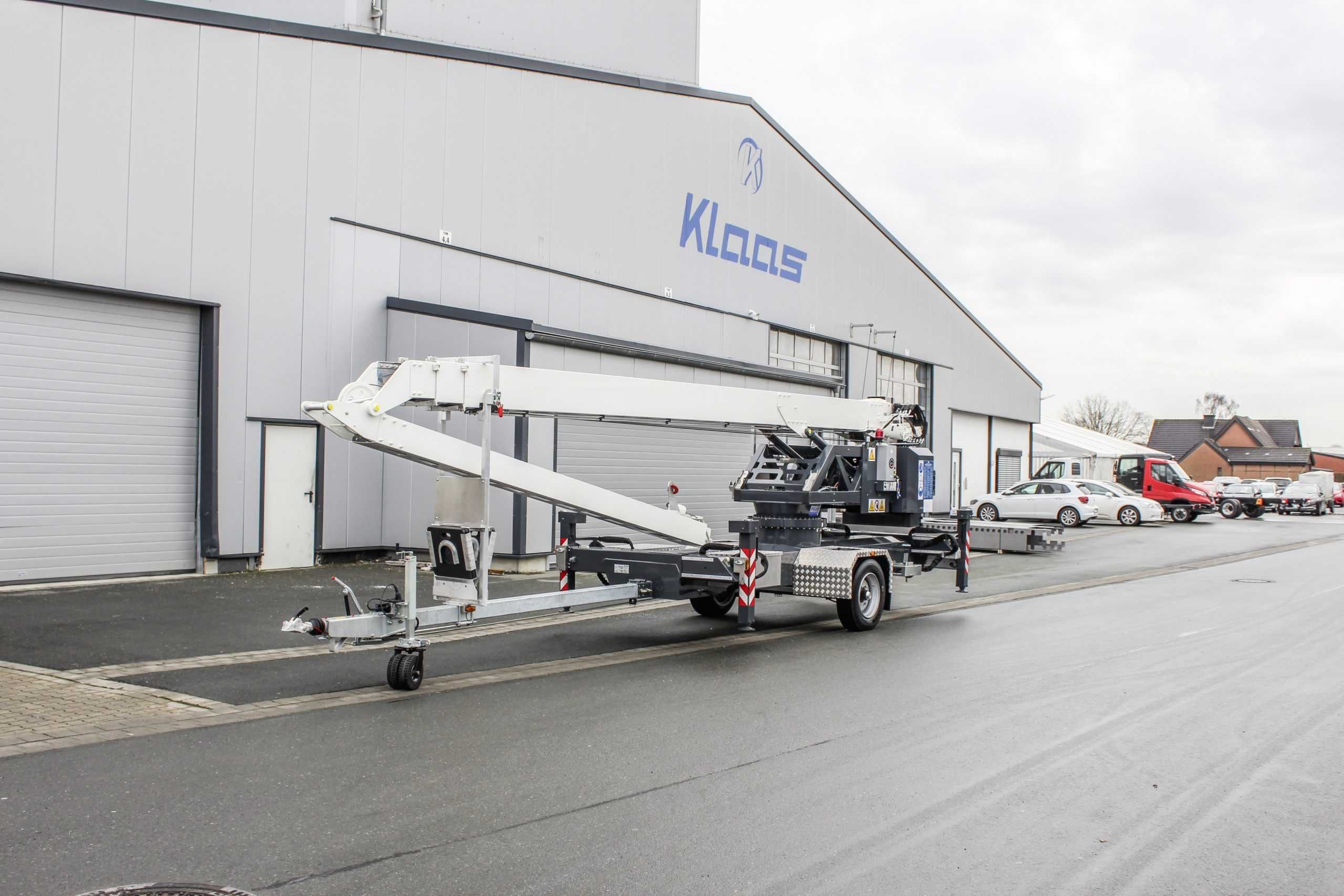 Klaas K280 E, elektryczny dźwig dekarski, na przyczepie DMC 2,8t.,nowy