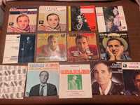 Lote singles & EP's Charles Aznavour. Preço é do lote.
