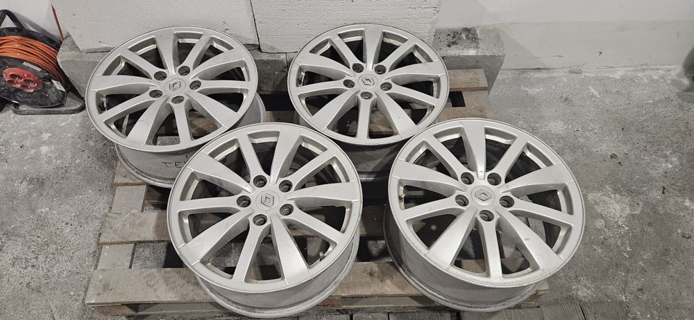 Alufelgi Renault 17" 5x114,3 OEM model TENERIFE - idealne do zimówek