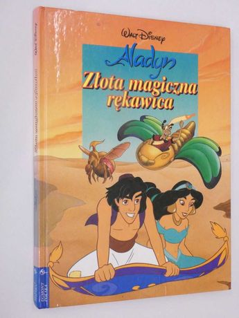 Aladyn złota magiczna rękawica Walt Disney