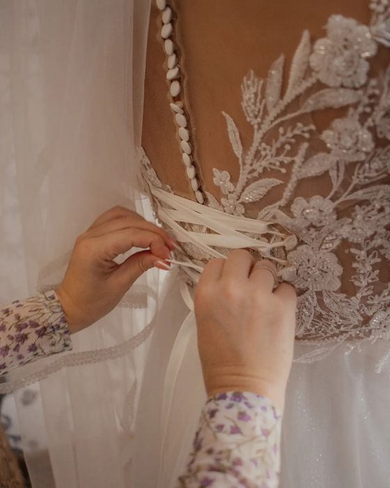 Свадебное платье ботал