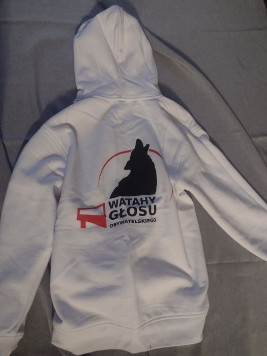 Bluza patriotyczna biała, nowa