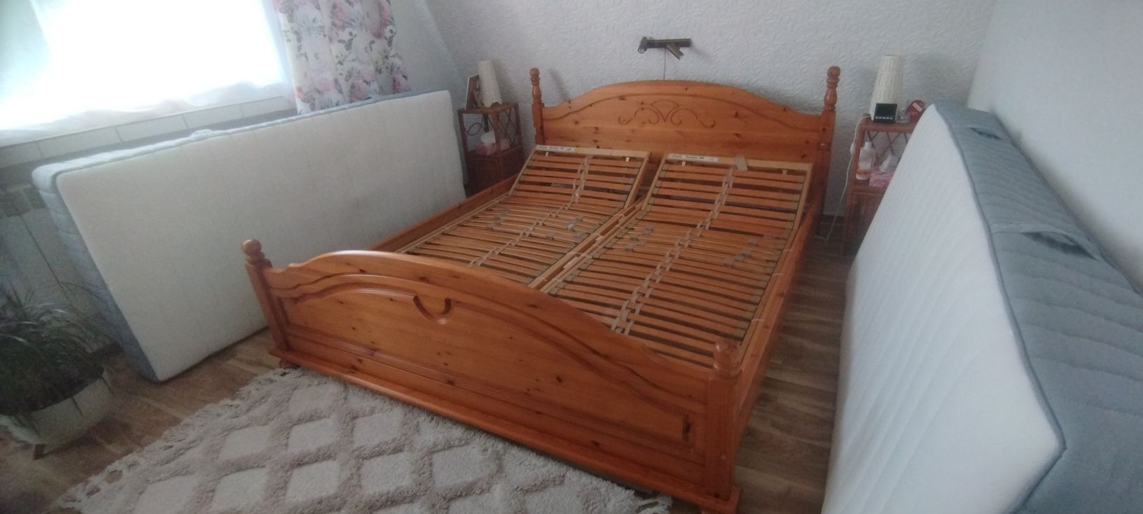 Łóżko sypialniane z funkcją rehabilitacyjną. Polecam