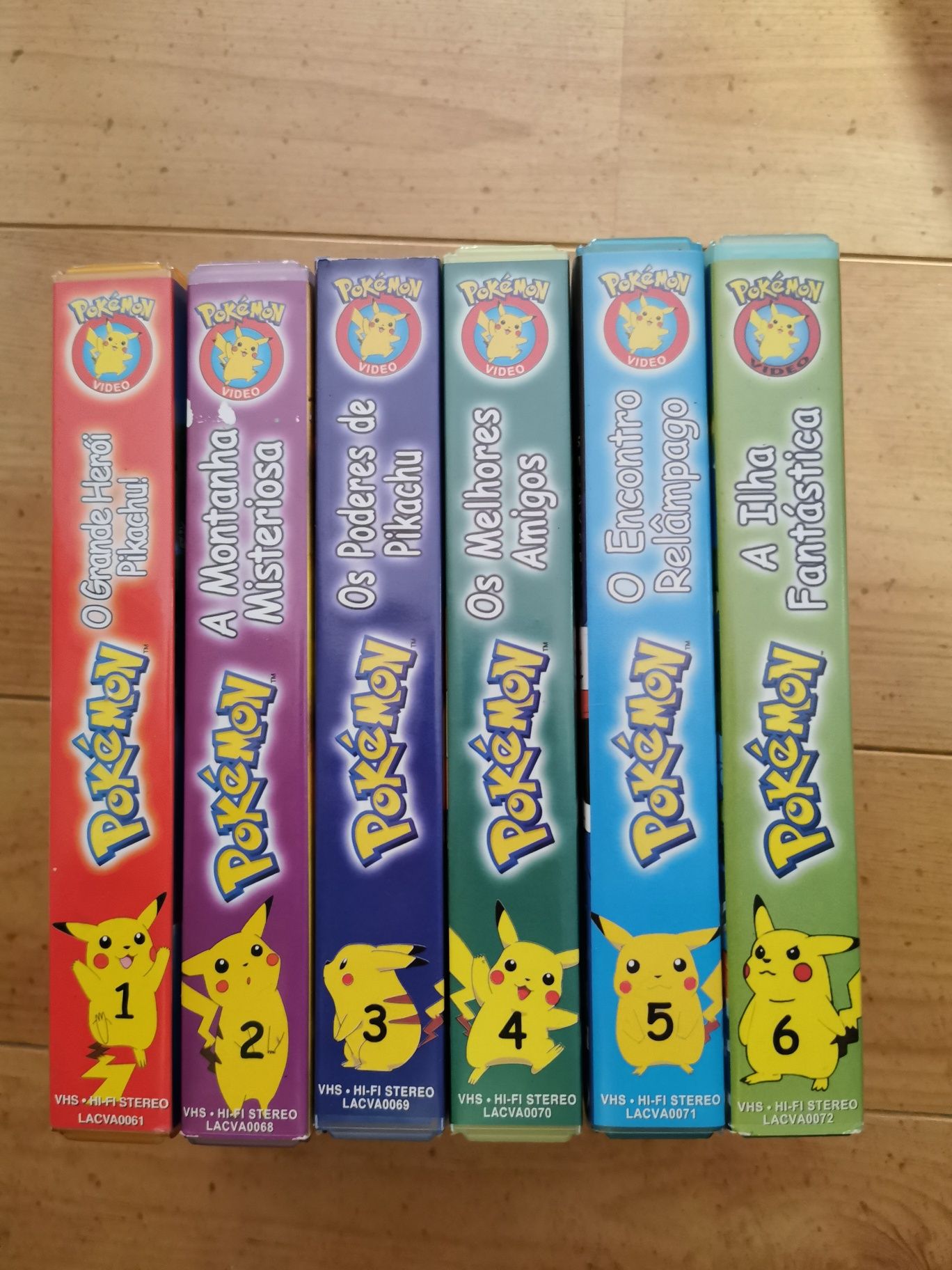 Cassetes VHS Disney, Tom & Jerry, Loonney tunes, Pokemon, etc