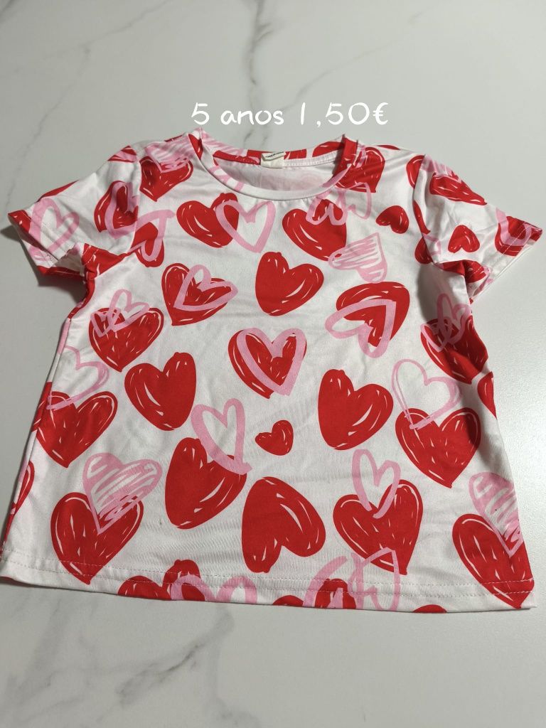 Roupas menina variadas