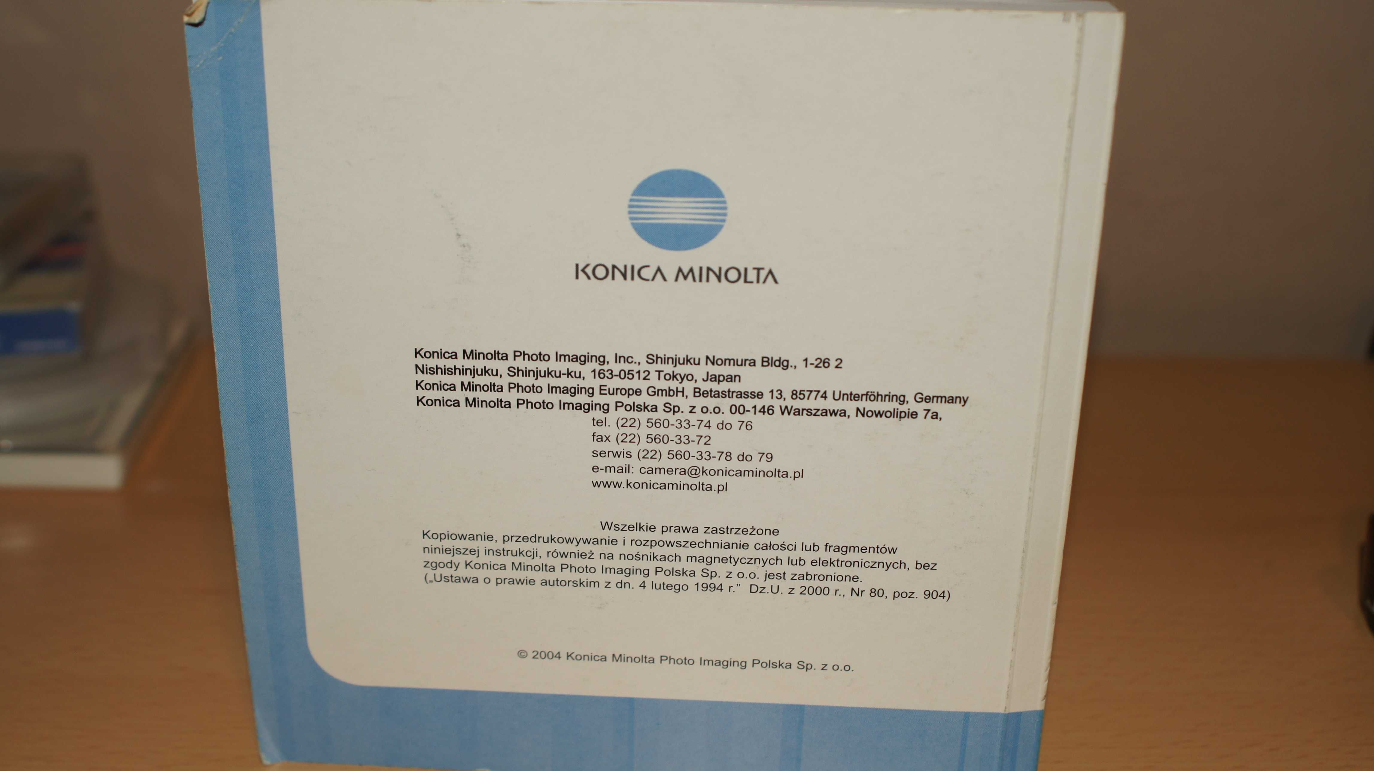 Instrukcja obsługi Konica Minolta A200