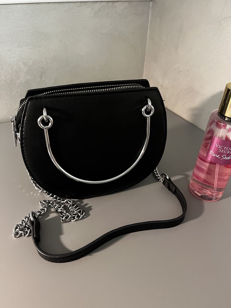 маленька чорна сумочка Dovili, рожева сумка