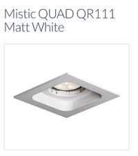 Lampa do zabudowy Mistic QUAD QR111 Matt White