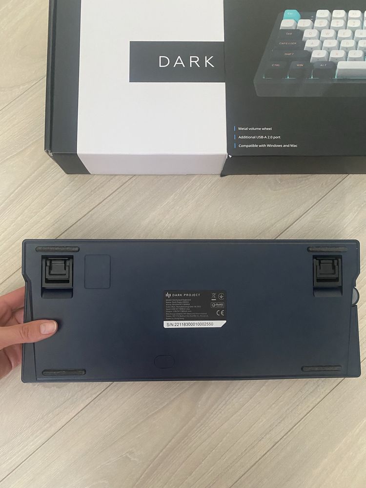 Клавіатура Dark Project KD83а, не aula, logitech