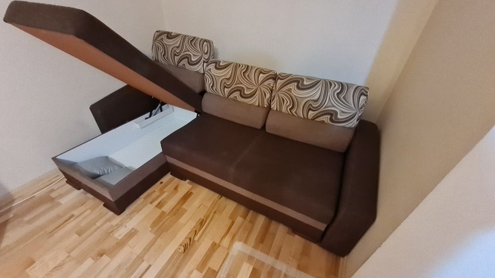 Narożnik z funkcją spania