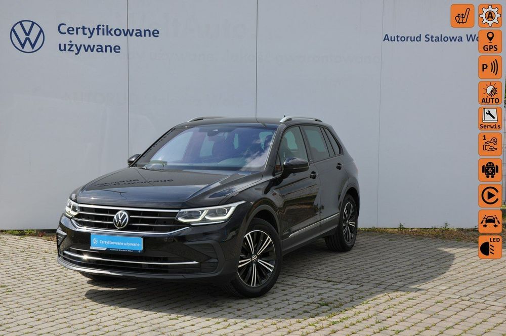 Volkswagen Tiguan 1.5TSI 150KM DSG El.Klapa Podgrz. Kierownica Szyba Navi Ledy Gwar.FV
