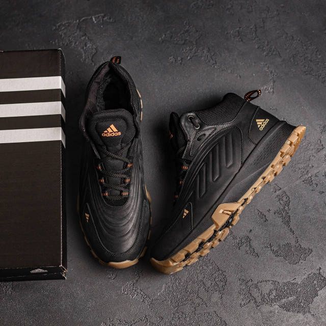 Чоловіче взуття Adidas Ozelia Адідас Шкіряне взуття Шкіряні кросівки З