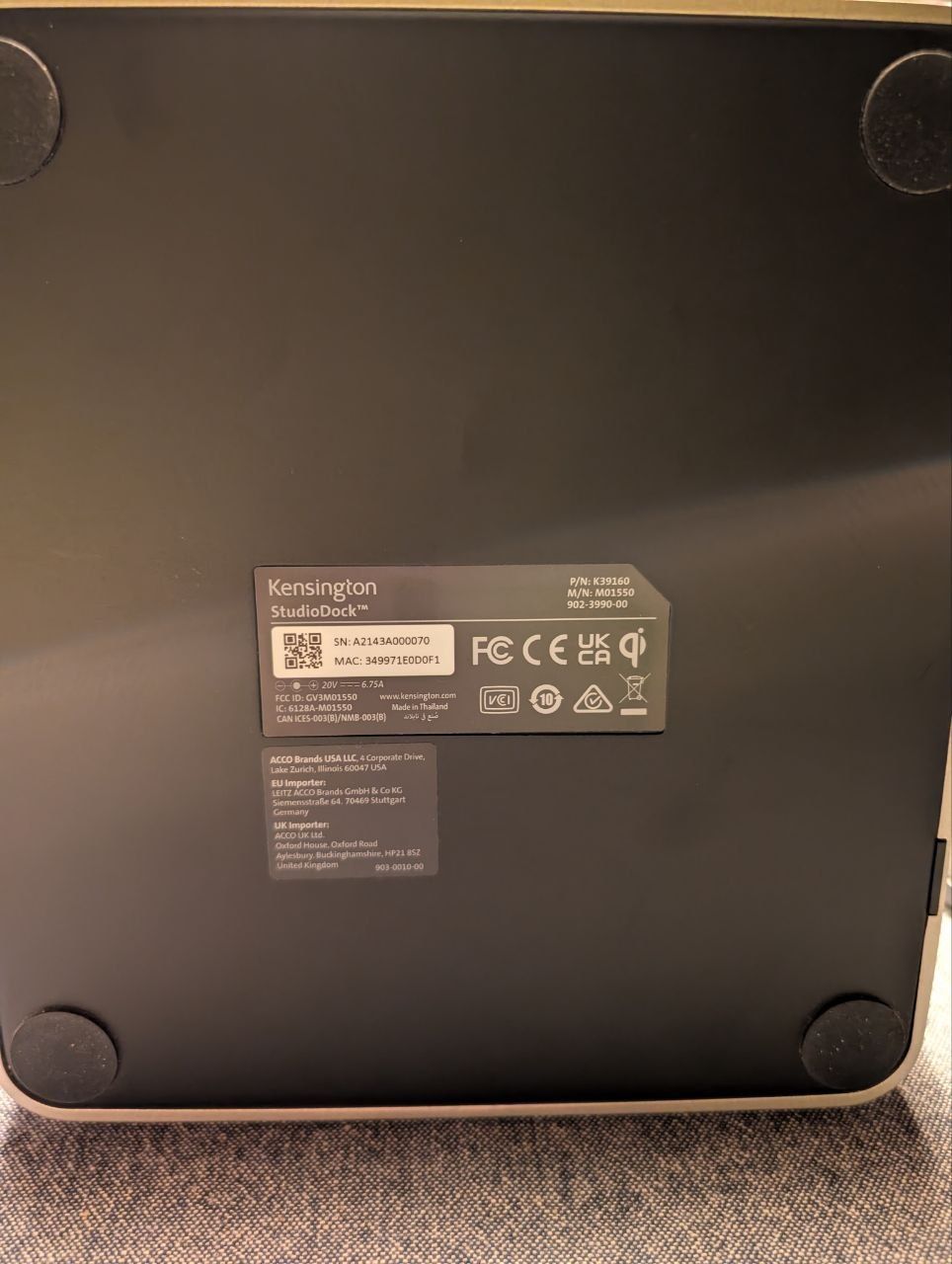 Підставка Kensington StudioDock для iPad 12,9"