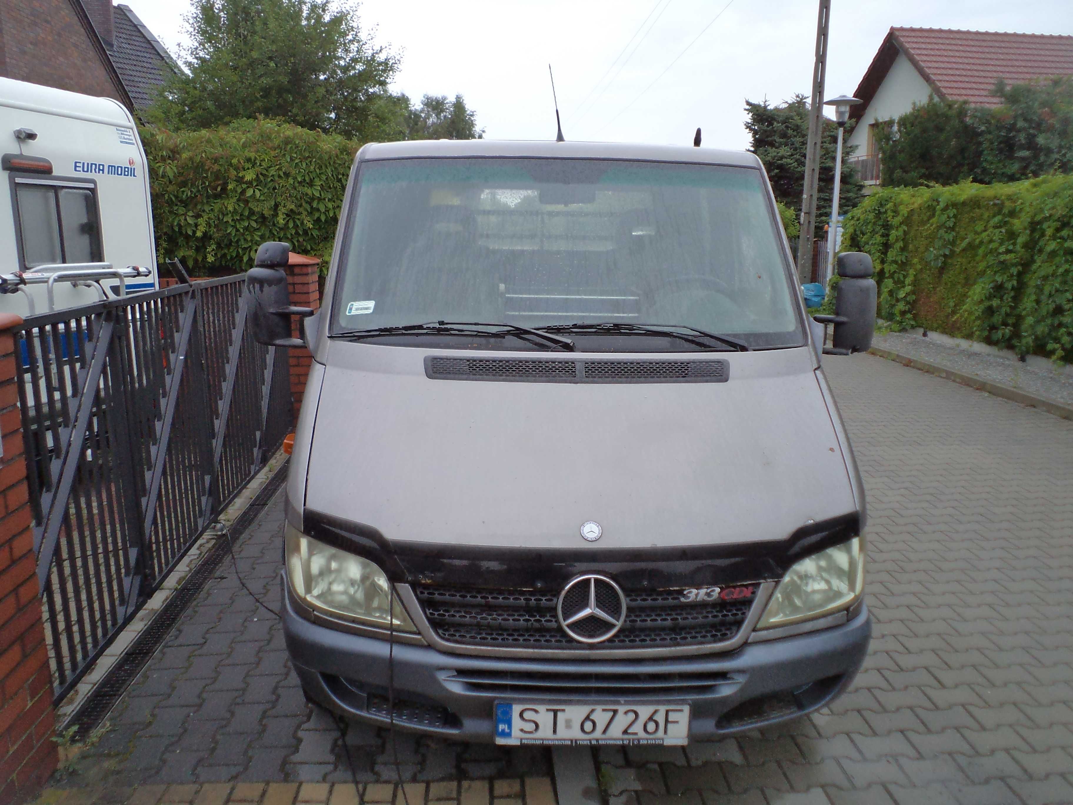 ZAREZERWOWANY Mercedes Sprinter Laweta 2.2 CDI 2004 R