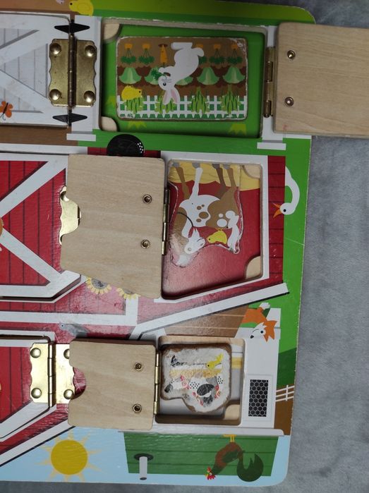 Drewniana tablica magnetyczna Melissa &Doug Farma