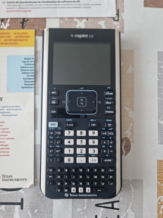 TI - nspire cx  Calculadora Gráfica