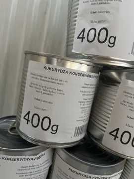 Kukurydza wędkarska 6 SZTUK konserwowa 400g zanęta SUPER CENA