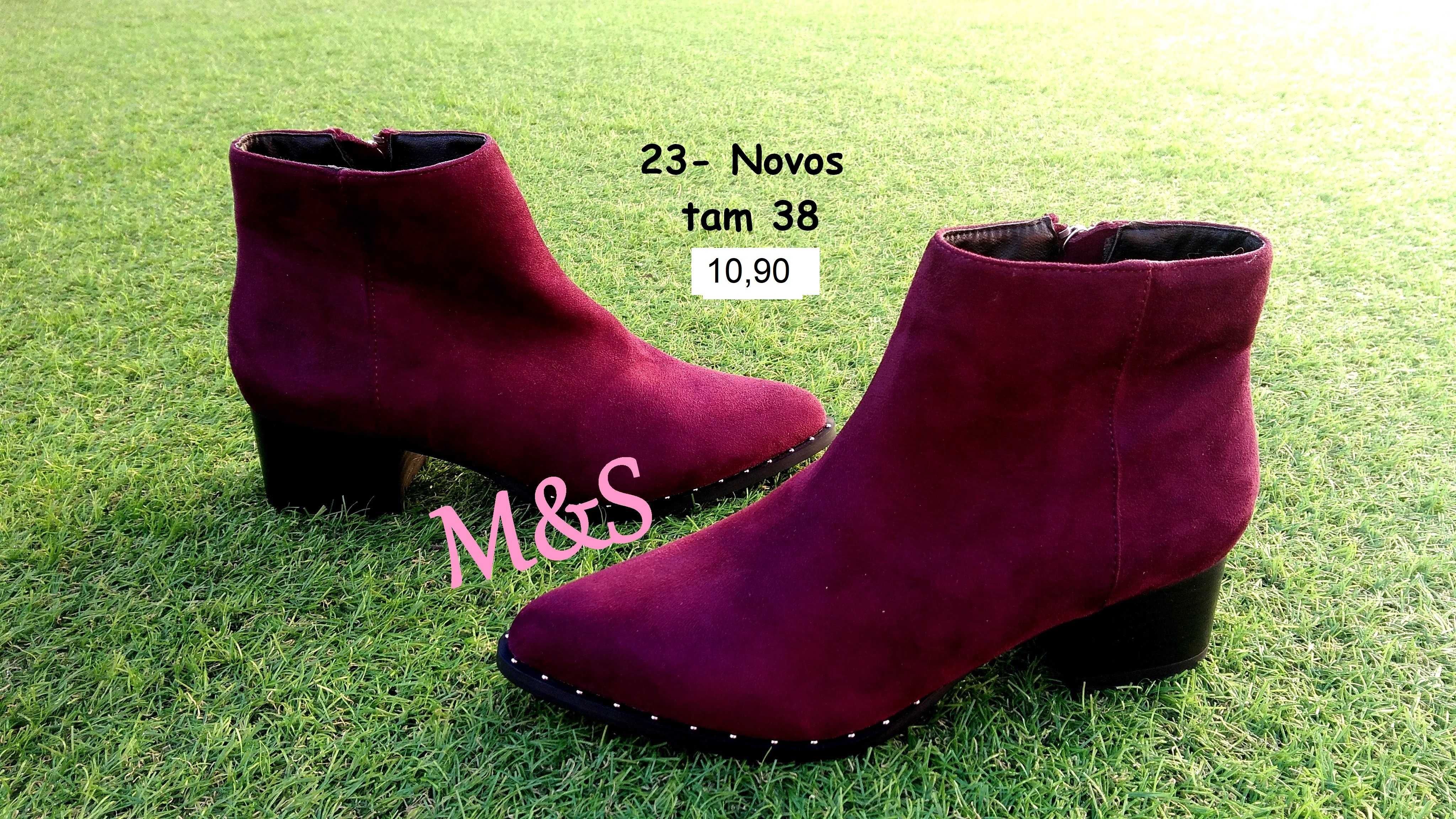 Botins tamanho 38