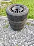 Felgi stalowe 5x105 R16 + Opony zimowe