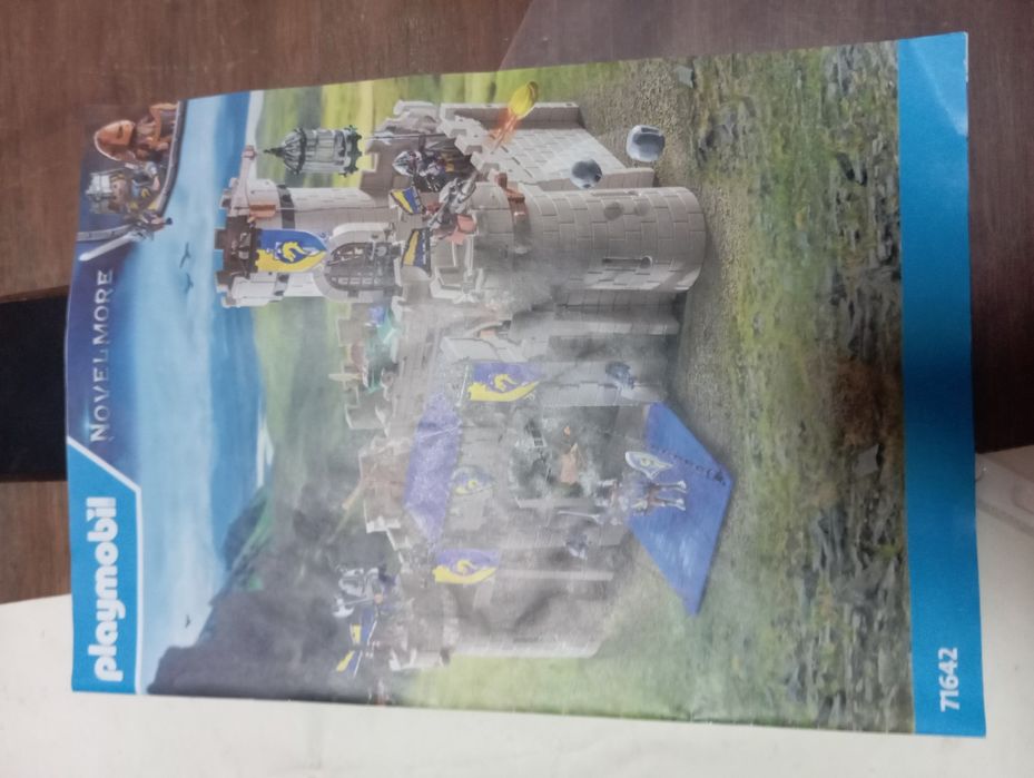 Playmobil castelo Novel-more Instruções  71642