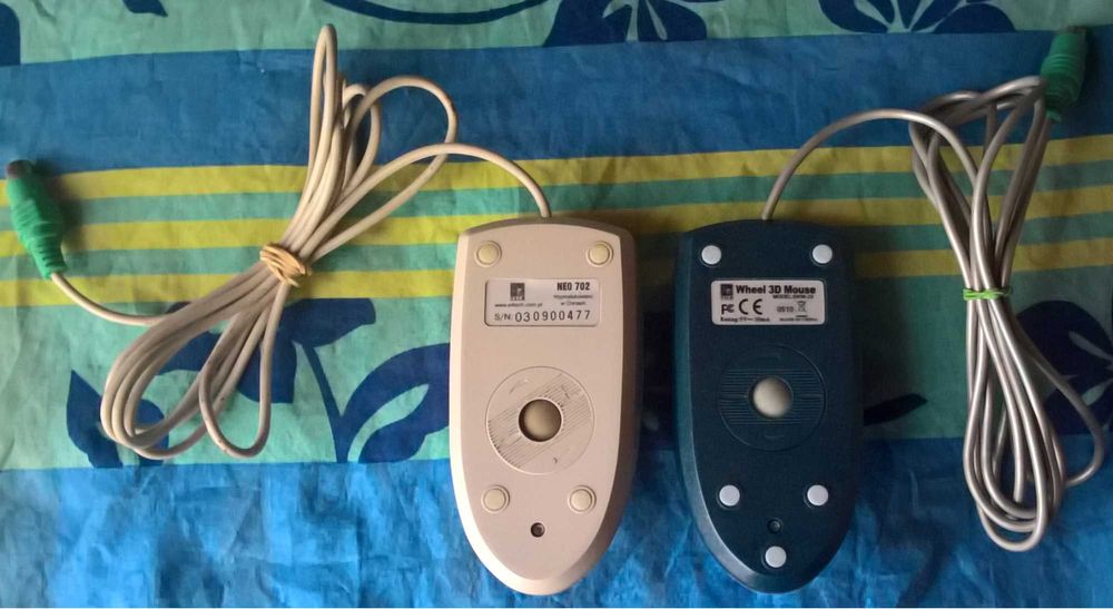 4 myszy komputerowe A4Tech PS/2. Dwie Myszki optyczne+Dwie Kulkowe.