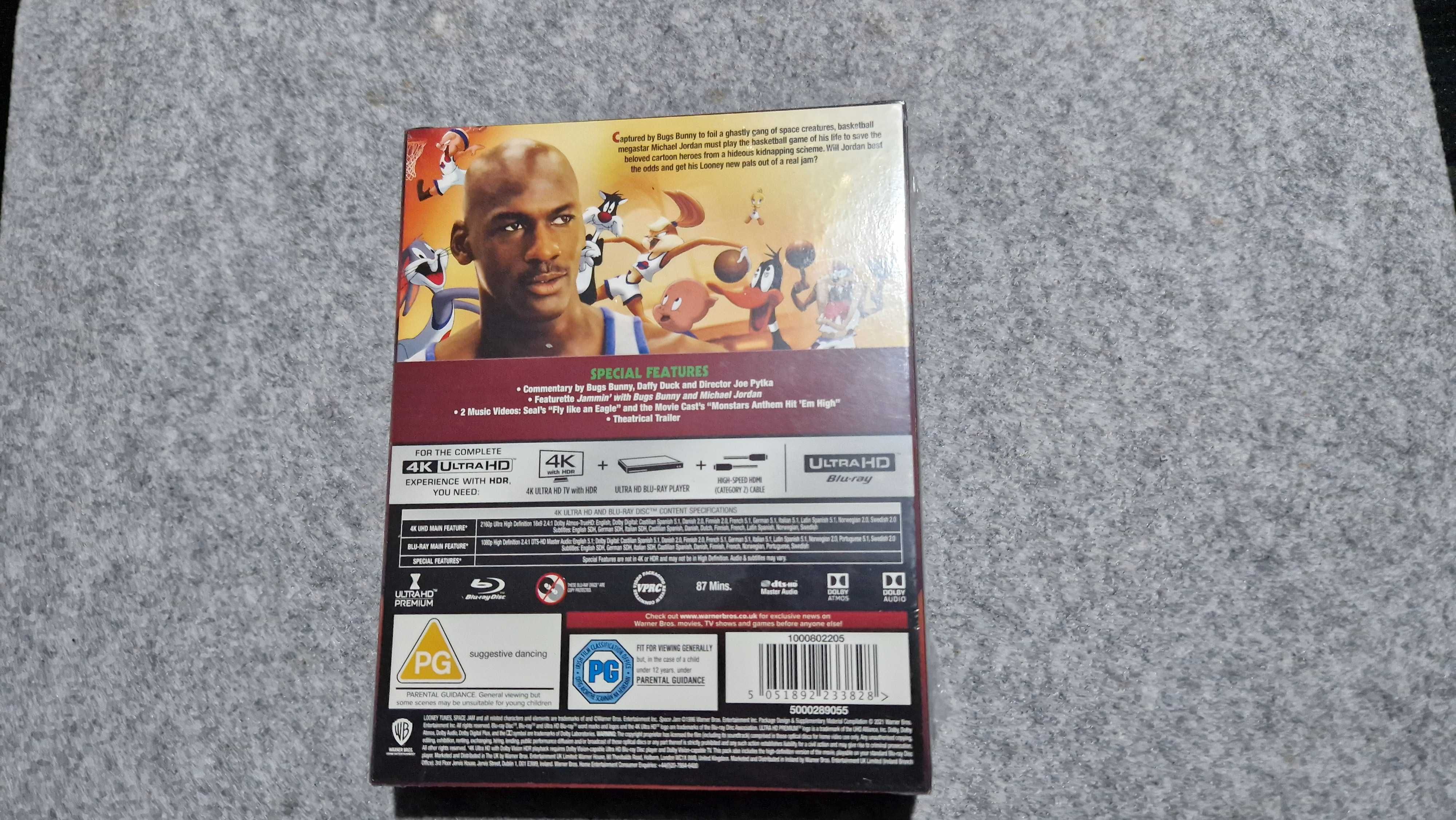 blu ray Space jam 4k titan of cult steelbook