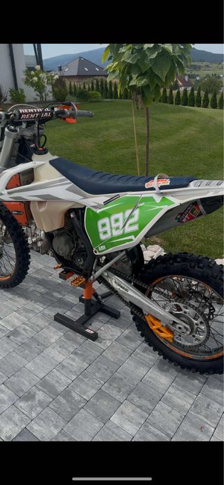 Sprzedam ktm 125 xcw po calym remacie silnika faktura do wgladu