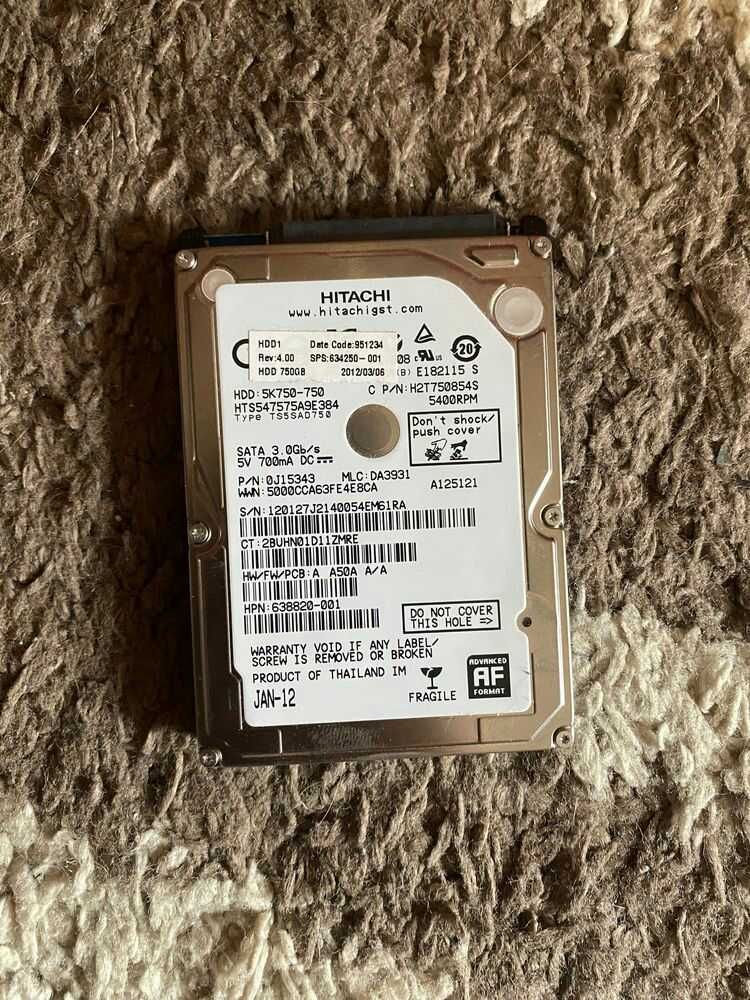 Жёсткий диск Hitachi HGST 750 Гб