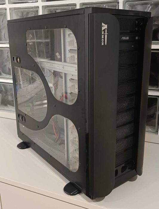 Caixa de PC | Thermaltake Armor Series VA8000BWS Black Aluminum