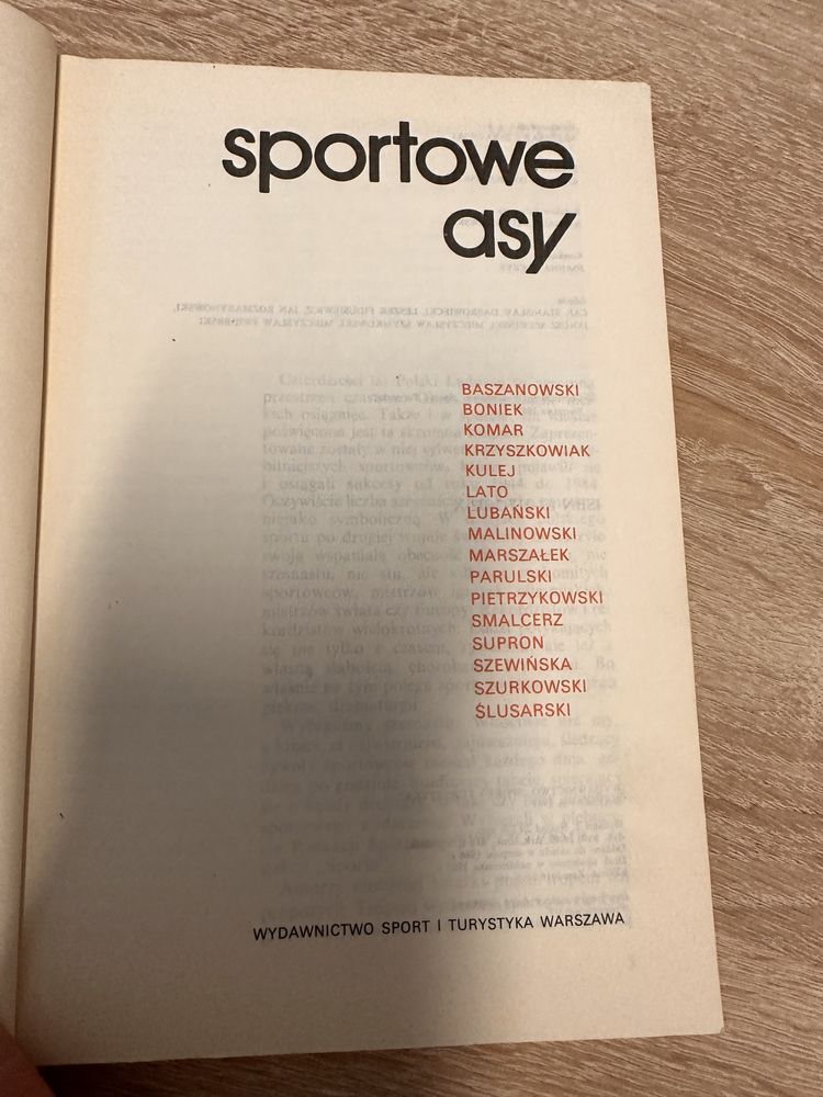 Sportowe Asy. Warszawa 1987