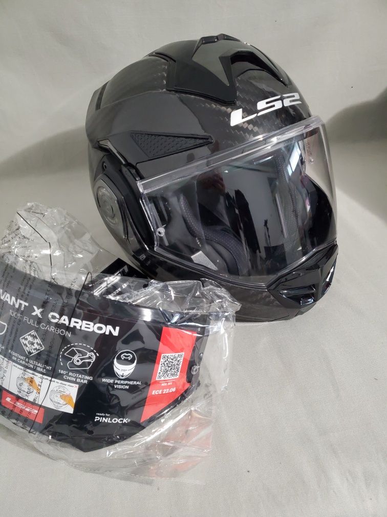 Kask motocyklowy LS2 Advant Carbon r.M