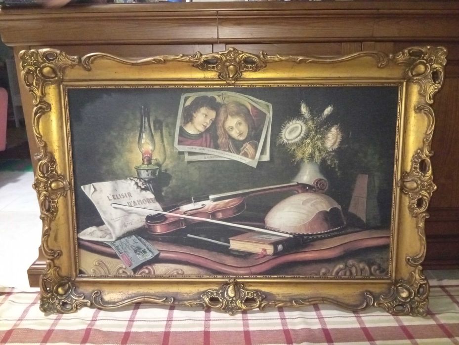 Quadro Nino Parola Strumenti Musicali