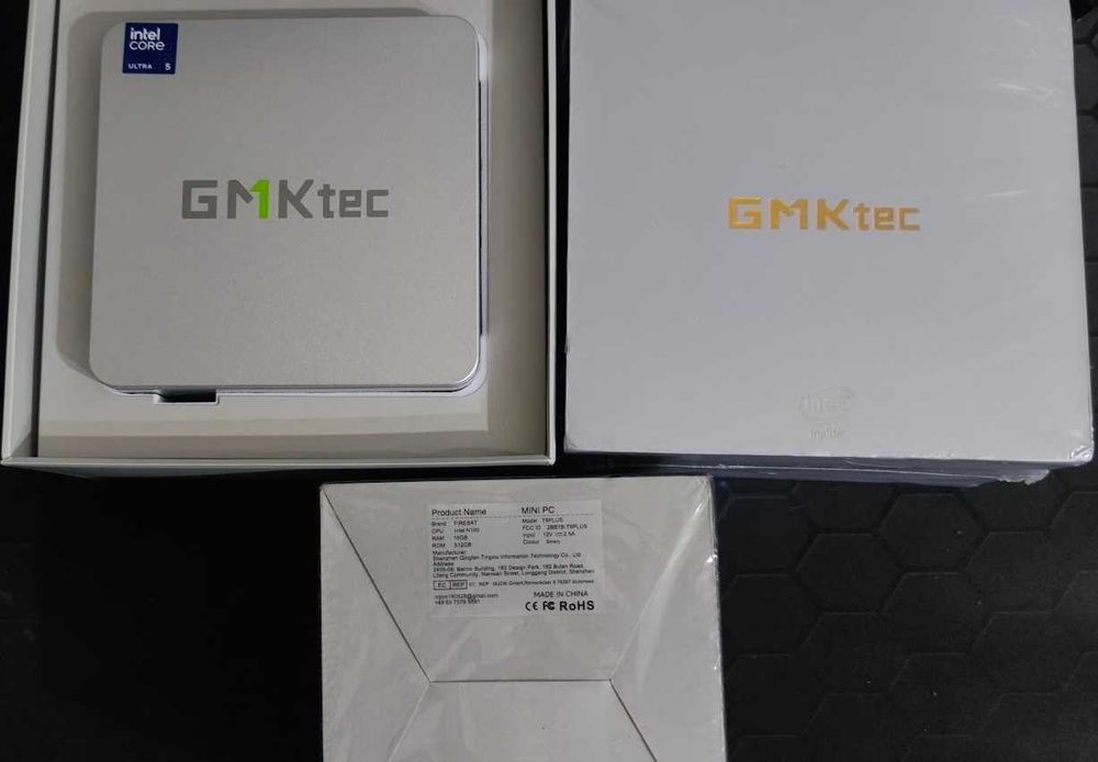 Мини ПК GMKtec K9 Core Ultra 5 125H/GMKtec G3 - FIREBAT T8 Plus 16/512