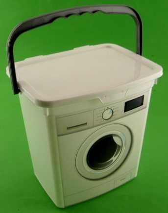 Pojemnik na proszek do prania detergenty 6 litrów z uchwytem